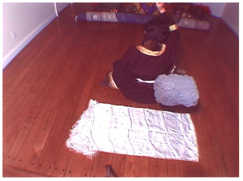 西藏女大活佛修法施展證量 430磅瑪尼王石騰空飛-图片2